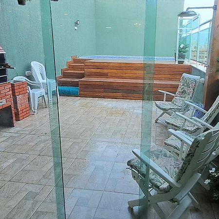 Cobertura Com Piscina - Praia Da Enseada Гуаружа Экстерьер фото