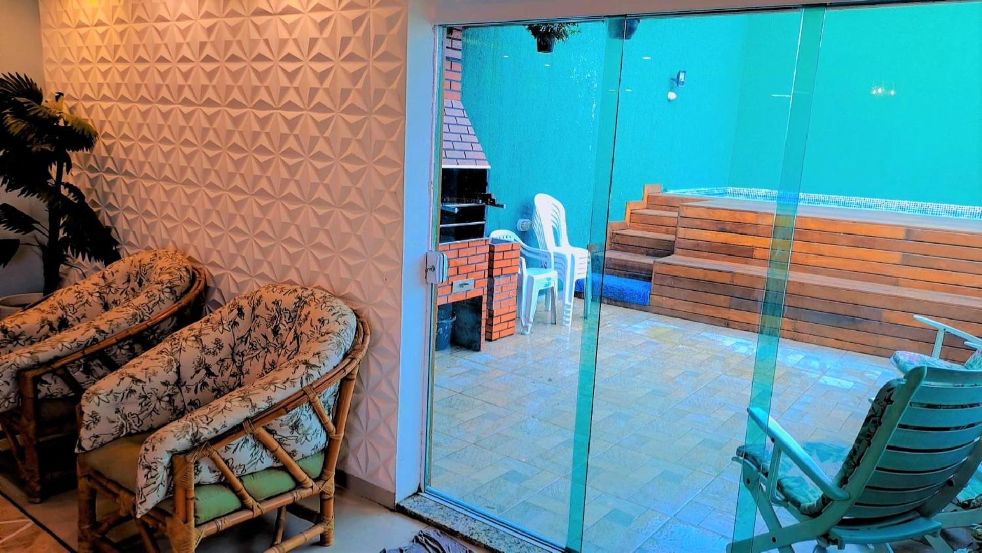 Cobertura Com Piscina - Praia Da Enseada Гуаружа Экстерьер фото